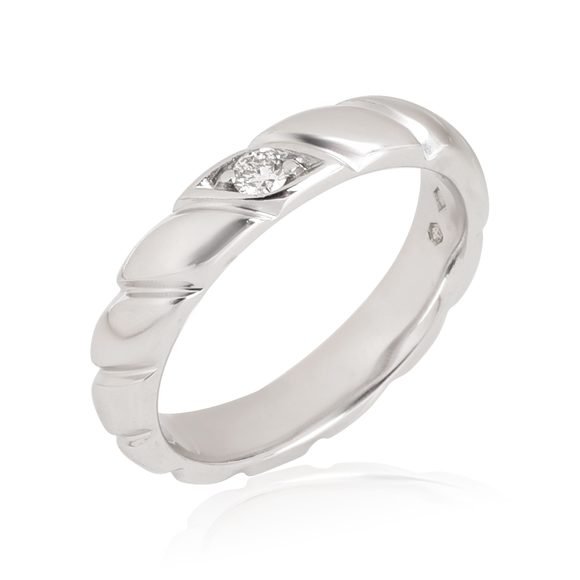 Chaumet Torsade de Chaumet Diamond Band in Platinum GHI VS2-SI1 0.05 CTW - Picture 2 of 4